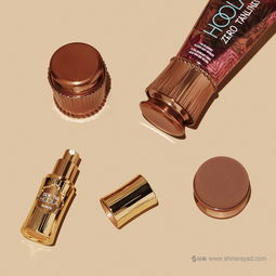 超炫古銅色Hoola護膚品化妝品包裝設計與敷貼器創(chuàng)新